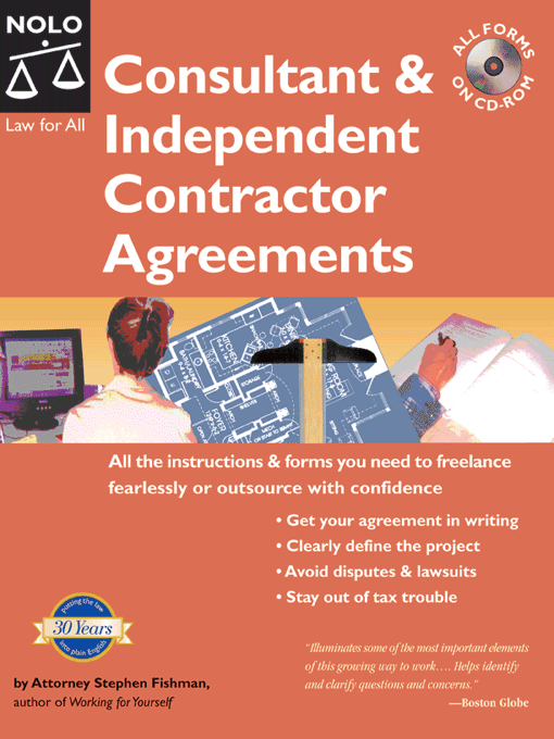 Title details for Consultant & Independent Contractor Agreements by Stephen Fishman - Available